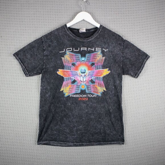 Journey Freedom Tour 2024 Band Tee Mens Medium - Picture 1 of 7